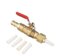 Serenophile Sandblasting Nozzle Kit, Sand Blaster Gun, 4Pcs Alumina Tips, Valve Type for Rust Removal, Paint Stripping, 2.4-3.6mm for 5-20 Gallon Pots