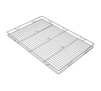 Serenophile Stainless Steel Meat Drying Rack 50x40cm Elevated Grid Tray for Jerky Beef Pork Fish Indoor Outdoor Air Circulation Easy Clean Silver