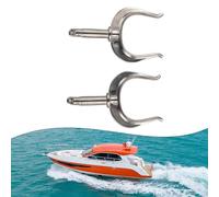 Serenophile Stainless Steel Rowlock, Boat Oar Lock, Dinghy Fitting, Side Mount Clamp, Secure Locking for Marine Row Boat Kayak Canoe, 2 Pcs