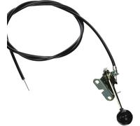 Serenophile Throttle Control Cable for for murray 60-522 and Oregon, Black Handle Pull Wire, 3/16 Inch Conduit, 60 Inch Length, Fits Models 121223 21223