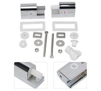 Serenophile Toilet Seat Hinges, Soft Close Hinges, Zinc Alloy Top Fixing Replacement for Traditional & Contemporary Toilets, Bathroom Hardware, 1 Set