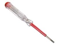 Serenophile Voltage Tester Pen 100V-500V Electrical Screwdriver with Slotted Blade, Neon Indicator and Pocket Clip for Live Mains Cable Testing