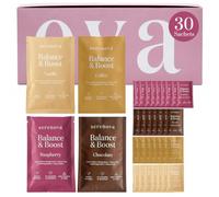 Serenova Ashwagandha Menopause Supplements 30 x 20g | Mixed Flavours | with Lion's Mane, Maca Root & Green Tea | 24 Vitamins & Minerals | Source of Protein Perimenopause Shake for Women