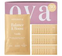 Serenova Ashwagandha Menopause Supplements 30 x 20g | Vanilla Flavour | with Lion's Mane, Maca Root & Green Tea | 24 Vitamins & Minerals | Source of Protein Perimenopause Shake for Women