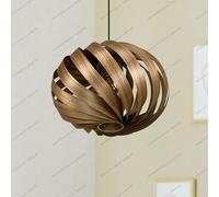 Serentia Pendant lamp Walnut Ø55 cm Gofurnit - 4260763610595
