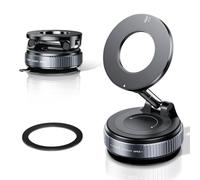 SEREVIGPUL Upgraded 360°Vacuum Magnetic Phone Holder，Car Phone Mount，Suction Cup Car Phone Mount for Magsafe, Adjustable Magnetic Phone Stand Compatible with iPhone 16 Pro Max