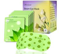 Serfeymi 22 Packs Steam Eye Mask-Disposable Cornea Care Rest Self Heating Eye Mask,Warm Eye Compresses for Dry Eyes,Sleep,Spa,Travel Essentials & Relaxation Gifts,Stocking Stuffers-Unscented