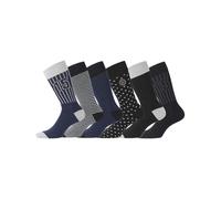 Serge Blanco Men's Chaussettes Ser/chvx6/1 Socks, As2/Bc, 43/46 (Pack of 6)