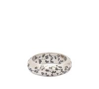 Serge DeNimes Men's Blossom Ring Silver