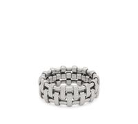 Serge DeNimes Men's Cage Ring Silver