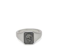 Serge DeNimes Men's Chrysanth Ring Silver U