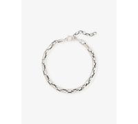 Serge Denimes Mens Serge Denimes Reaction Sterling-Silver Bracelet Silver
