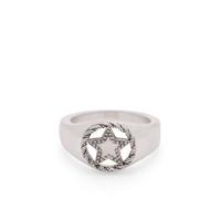 Serge DeNimes Men's Sheriff Ring Silver P