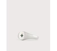 Serge DeNimes Mens Sterling Silver Envy Ring - Colour: Silver - Size: P/8