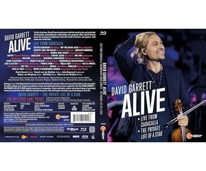 Serge Prokofieff (1891-1953): David Garrett Alive - Live from Caracalla (mit Dokumentation "The Private Life of a Star") [Blu-Ray] (English audio. English subtitles)