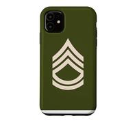 SERGEANT FIRST CLASS STRIPES MILITARY SARGE RANK INSIGNIA Case for iPhone 11