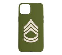 SERGEANT FIRST CLASS STRIPES MILITARY SARGE RANK INSIGNIA Case for iPhone 15 Plus
