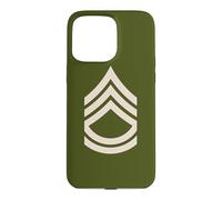SERGEANT FIRST CLASS STRIPES MILITARY SARGE RANK INSIGNIA Case for iPhone 15 Pro Max