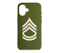 SERGEANT FIRST CLASS STRIPES MILITARY SARGE RANK INSIGNIA Case for iPhone 16