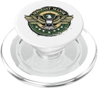SERGEANT MAJOR - ARMED FORCES EAGLE AND STARS DESIGN PopSockets PopGrip for MagSafe