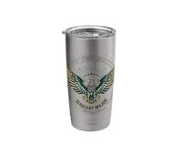 Sergeant Major Honor and Duty - Eagle Armed Forces Design Stainless Steel Insulated Tumbler