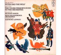 Sergei Prokofiev - Benjamin Britten, Sergei Prokofiev: The Young Person's Guide To The Orchestra / Peter And The Wolf LP