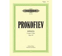 Sergei Prokofiev: Sonata in C Major Op.119 for Cello & Piano (Edition Peters) EP4710