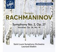 ST. LOUIS SYMPH ORCH/SLATKIN - RACHMANINOV:SYMPHONY NO.2 & VOCALISE