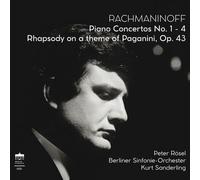 Sergei Rachmaninov : Rachmaninoff: Piano Concertos No. 1-4/... CD Box Set 3