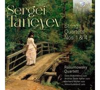 Sergei Taneyev : Sergei Taneyev: String Quartets Nos. 1 & 4 CD (2024) NEW