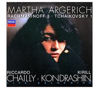 Martha Argerich - Rachmaninoff - Concerto No. 3 / Tchaikovsky - Concerto No. 1 / Ar
