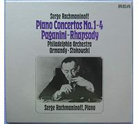 Sergei Vasilyevich Rachmaninoff , Eugene Ormandy * Leopold Stokowski , The Philadelphia Orchestra - Piano Concertos No. 1-4 / Paganini - Rhapsody - RCA - MB 25091-R/1-3, RCA Victrola - MB 25091-R/1-3