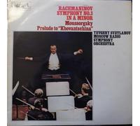 Sergei Vasilyevich Rachmaninoff, Modest Mussorgsky, Evgeni Svetlanov conducts - Symphony No.3 / Prelude to Khovantschina