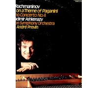 Sergei Vasilyevich Rachmaninoff - RACHMANINOV: RHAPSODY ON A THEME OF PAGANINI and PIANO CONCERTO NO. 4 /ASHKENAZY /PREVIN /LSO lp