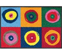 Sergej Door Mat 40 x 60 cm multicoloured | Washable inside and outside