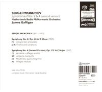 SERGEJ PROKOFIEV - SINFONIEN 2 & 4 NEW CD