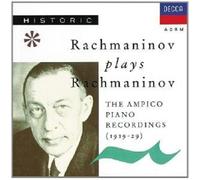 SERGEJ RACHMANINOFF - RACHMANINOFF SPIELT RACHMANINOFF CD NEW