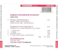 Philharmonia Orchestra - Taneyev: Overture The Oresteia, Symphony 4