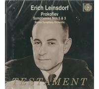 Sergey Prokofiev - Symphonies Nos. 5 And 3 (Leinsdorf, Boston So)