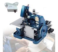 Serging Sewing Machine with Cast Iron Metal Frame, 3-Thread Overlock Function, Portable for Knits, Stretch Fabrics, DIY Projects