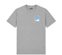 Sergio Aguero Manchester City Icon Frame Men's T-Shirt - Gray / 2XL