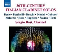 Sergio Bosi - Works For Solo Clarinet