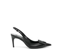 Sergio Rossi 75mm SR1 slingback pumps - Black 36-36.5-37.5-38.5-41