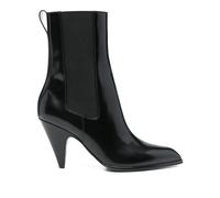Sergio Rossi 85mm Beak pointed cone-heel boots - Black 35-36-36.5-37-38-40
