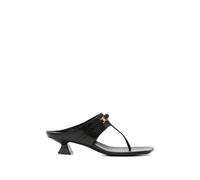 Sergio Rossi square-toe sandals - Black 36.5-37-37.5-38-38.5-39-39.5-40