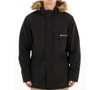 Sergio Tacchini Men's Budge Parka Jacket, Black, XL