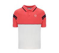 Sergio Tacchini | Cambio 6168 Contrast Colour Block Design Stripe Polo T-Shirt