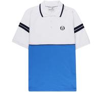 Sergio Tacchini Cambio Polo Shirt - White and Blue - 16168-015 CAMBIO
