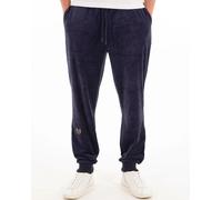 Sergio Tacchini Men's Court Velour Track Joggers, Maritime Blue/Gardenia