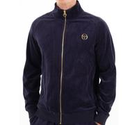 Sergio Tacchini Classic Velour Track Top Navy Blue